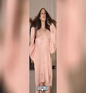 Kusssecka’s Solo Porn: Sheer Dress POV Dance on Free Cams